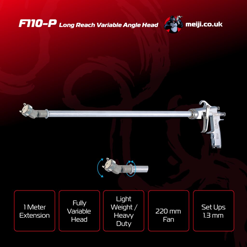 F110 Extended (1M) Pressure Gun 1.3mm