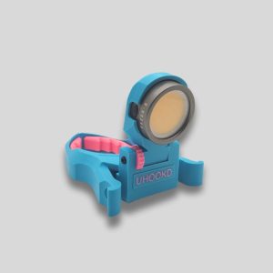 Uhookd - Cyclops Paint Cup Light: Black/Orange
