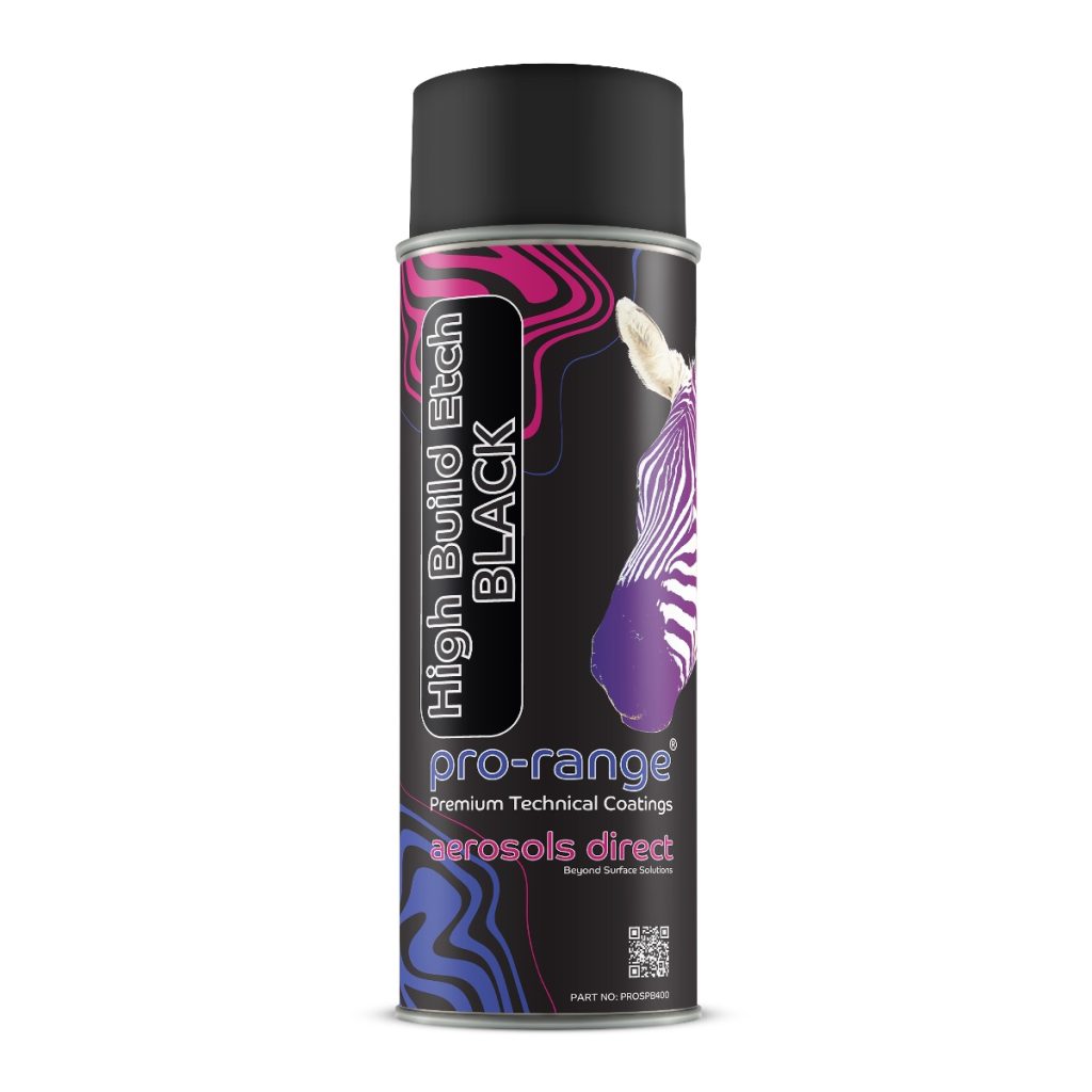 Pro Range - Super Build Black Etch Primer Aerosol 400ml
