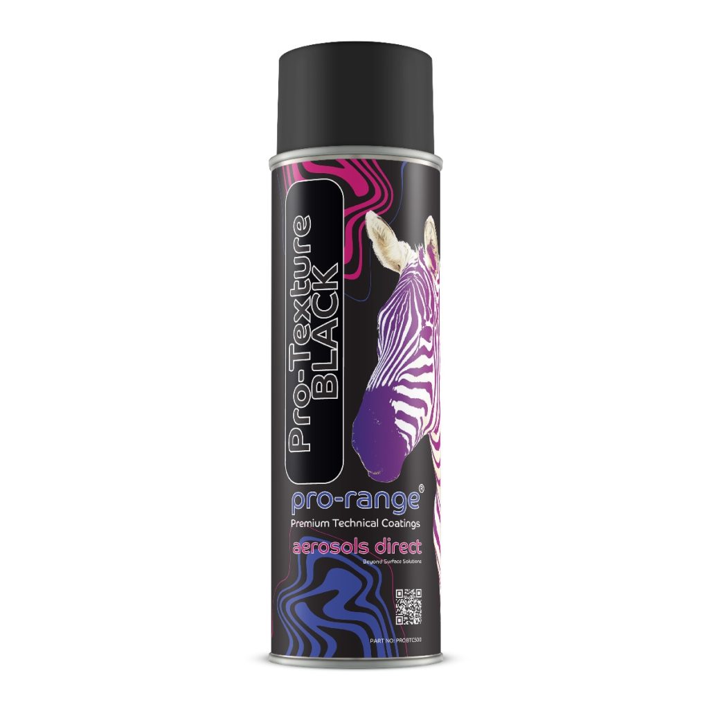 Pro Range - Texture Black Coating Aerosol 500ml