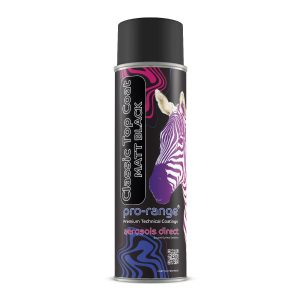 Pro Range - Matt Black Aerosol 500ml