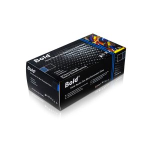 Aurelia - Bold Black Nitrile PF Gloves (100pk)